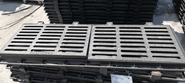 晋安球墨铸铁连体双篦展示